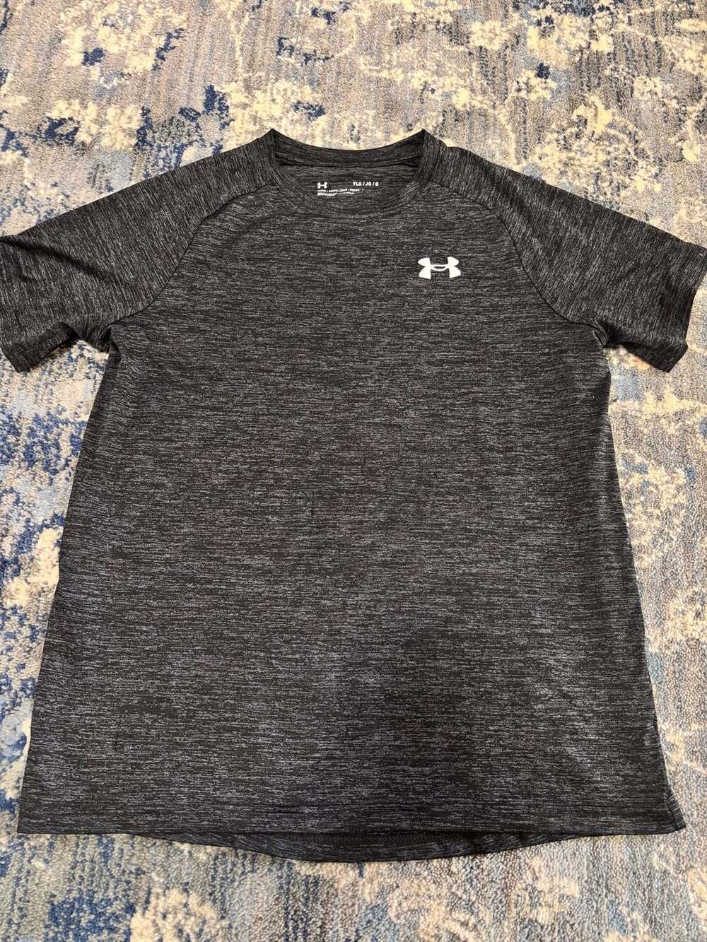 Under Armour Tech T-Shirt Size YLG Gray